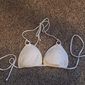 Crochet bikini top